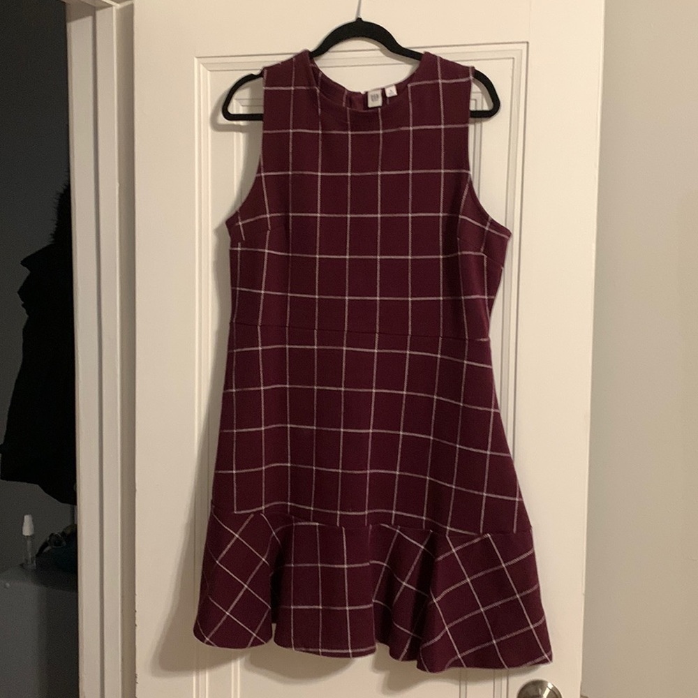 Gap plaid dress